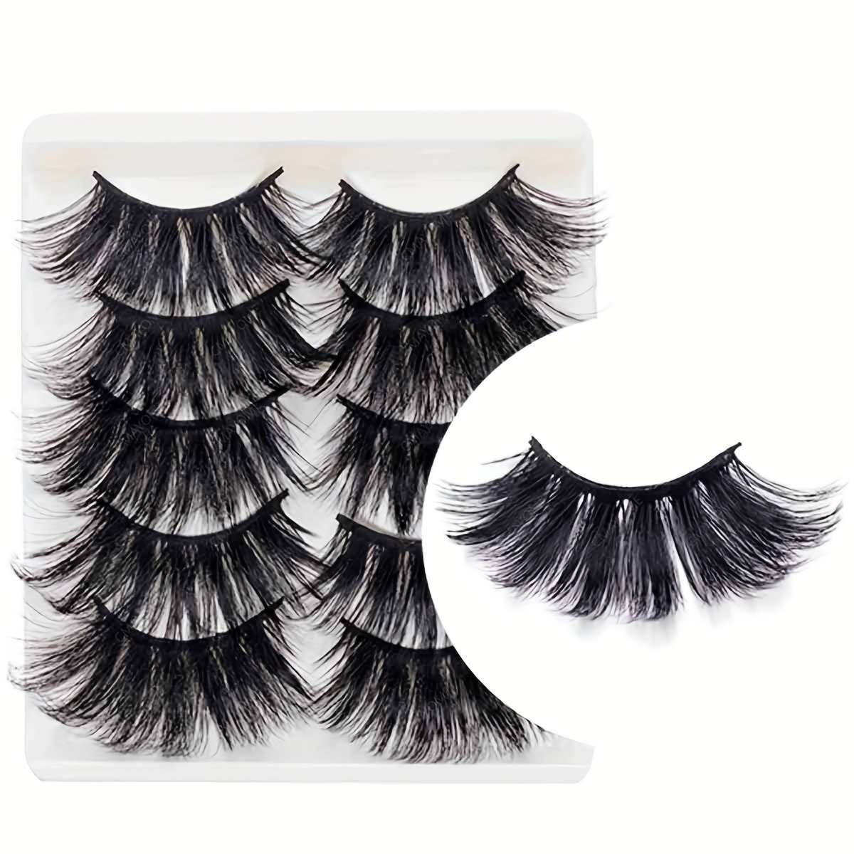 False Eyelashes Color 5P 86 Thick Formula