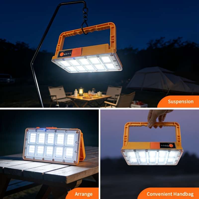 Solar Emergency Lights Model 120Led4800Mah