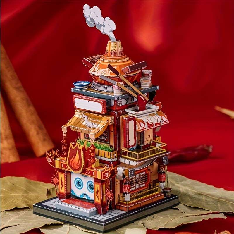 Building Toy Architectural Model Toy Set Items Convenience Store