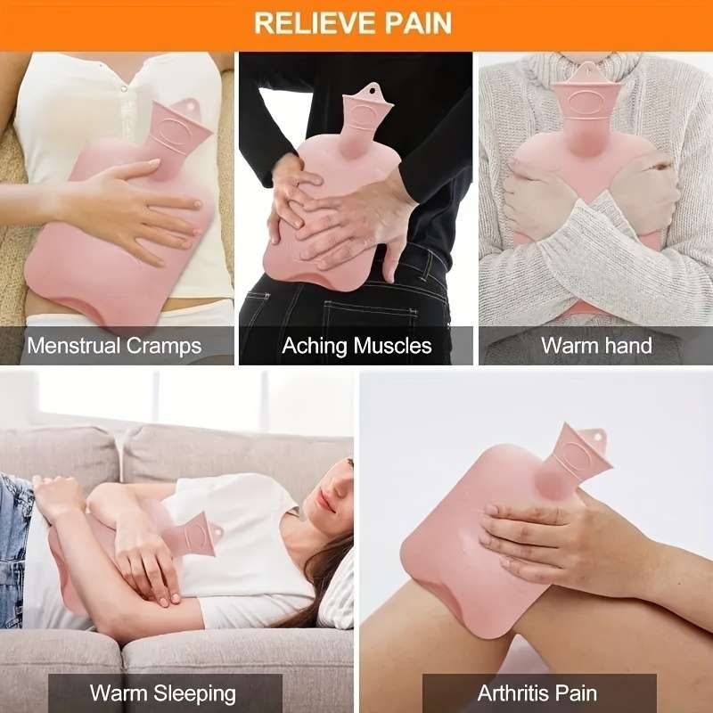 Hot Water Bottle Waist Beltcloth Coverwarm Water Bag Style D#