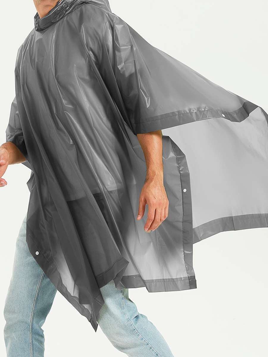 Raincoat Dark Gray Size Onesize