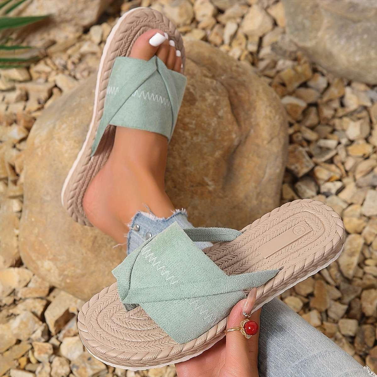 Sandals Color Rust Size Uk 3