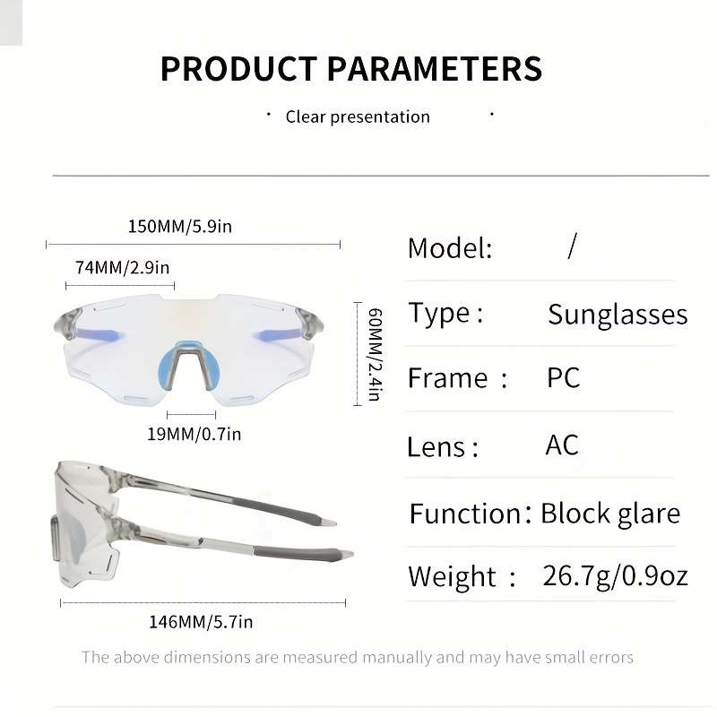 Cycling Glasses Color C2 Red