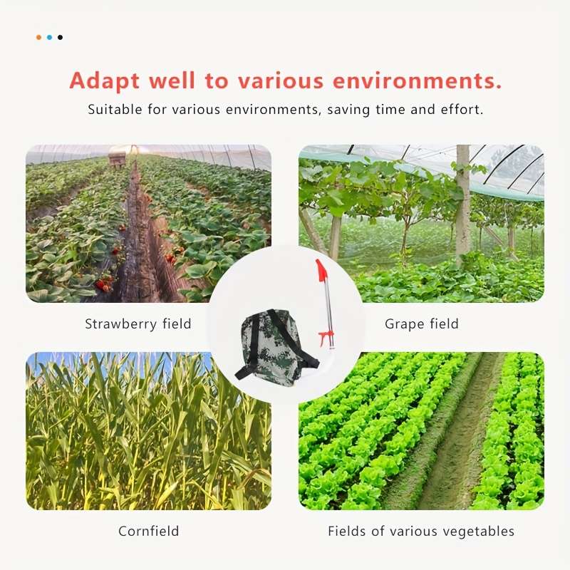 Manual Backpack Fertilizer Spreader Hands