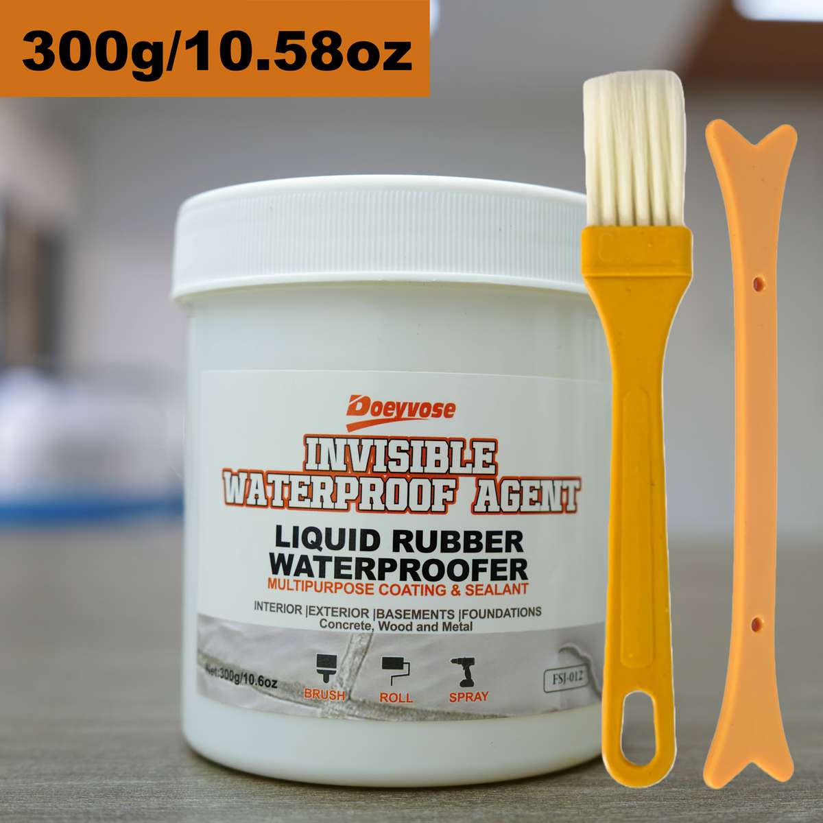 Waterproof Repair And Sealing Supplies Model 100G 3.53Oz Add Tools