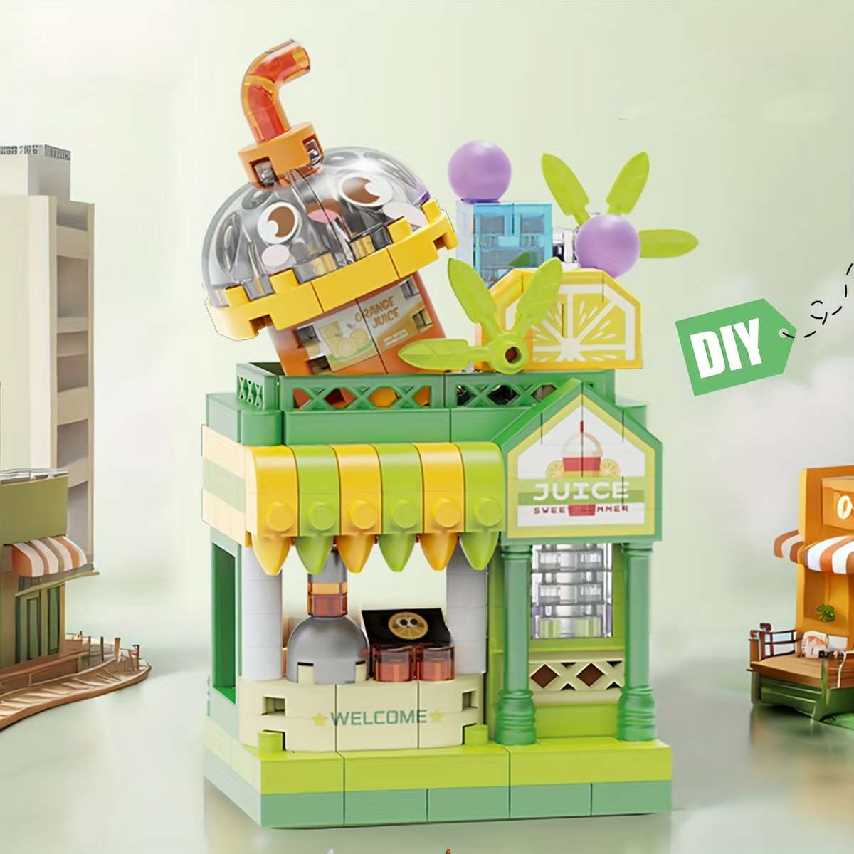 3D Model Desktop Ornament Style Cake Shop
