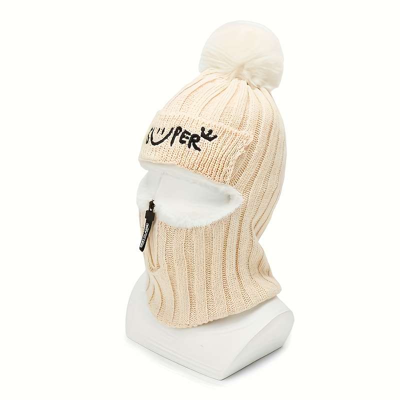 Hat Color Zipper Gray Size One Size