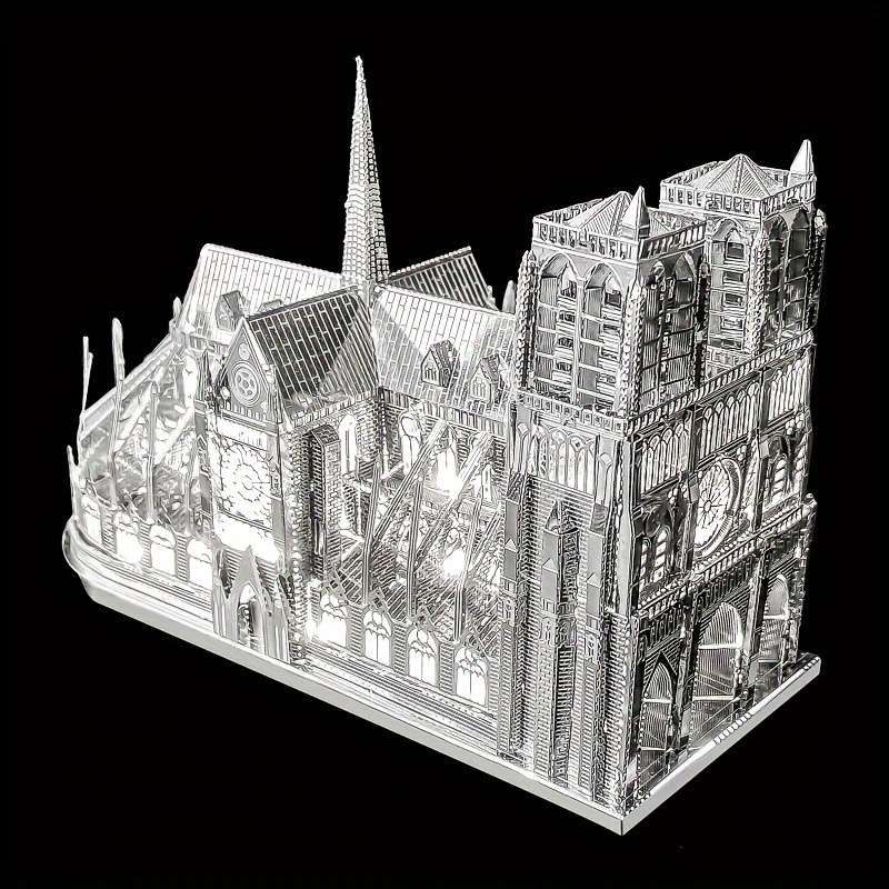 3D Building Model Puzzle Set Style Bl Castle