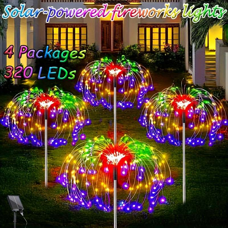 1pc90 Led Modern Pack Pack Aipusi Outdoor String Transform Your Outdoor Garden 8 M