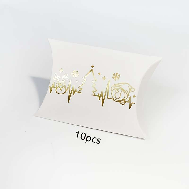 Christmas Gift Boxes Color White