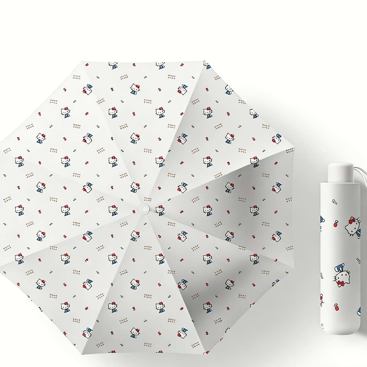 Umbrella Style Hellokitty  White 8K