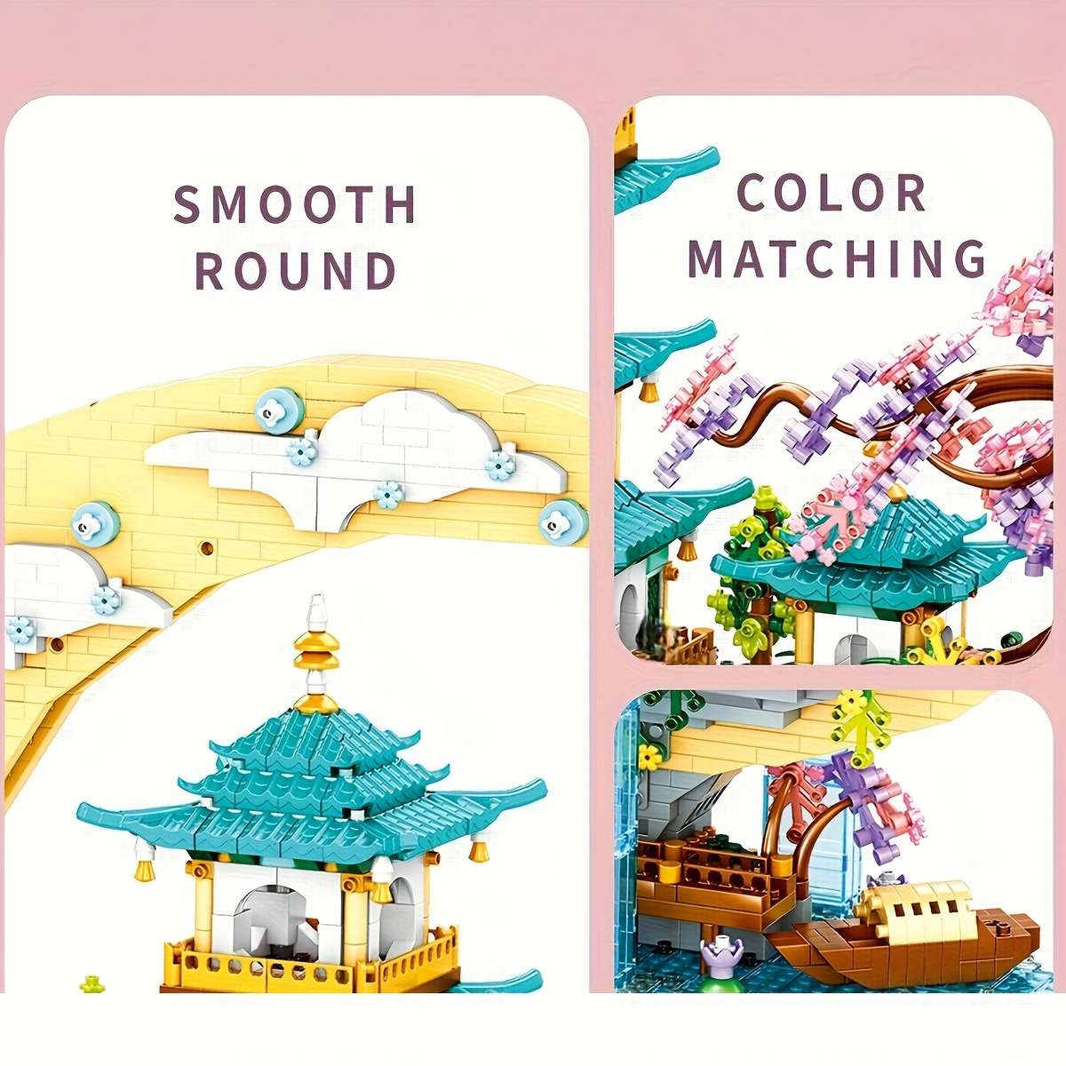 Building Toy Architectural Model Toy Set Model Guanghan Palace