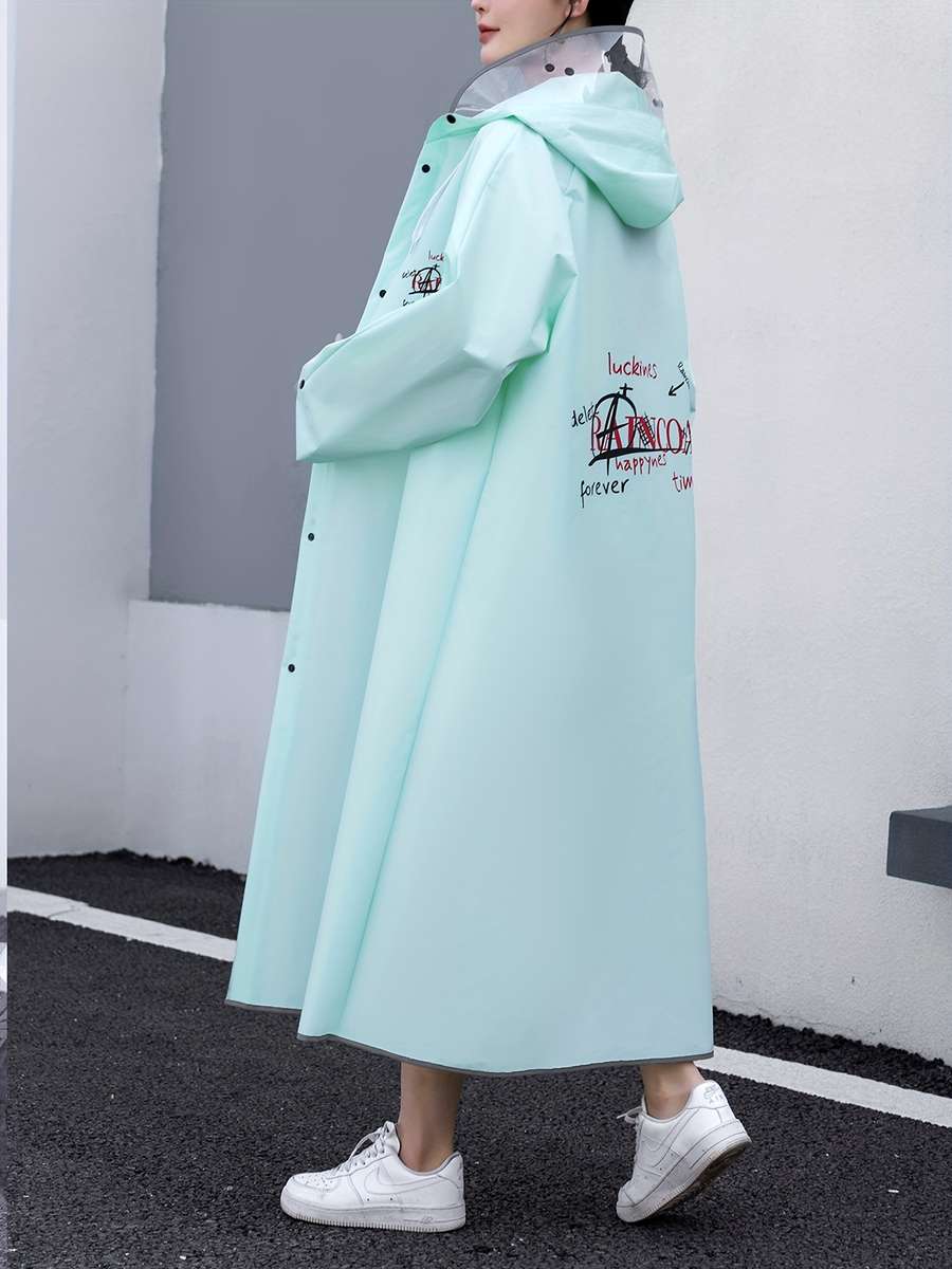 Raincoat Light Cyan Size L