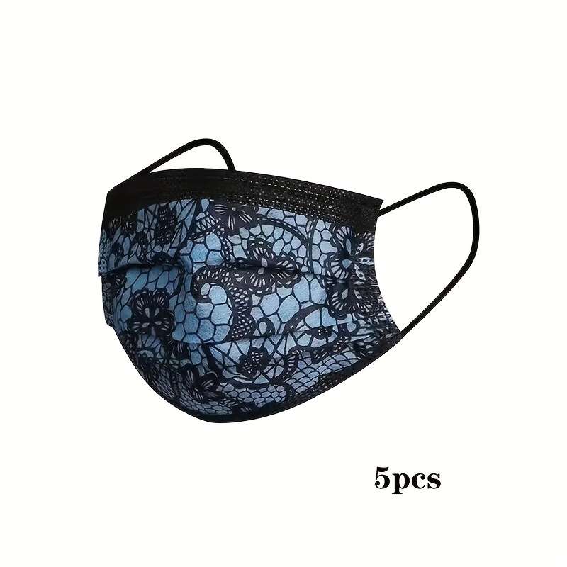Face Masks Color Black Quantity5pcs
