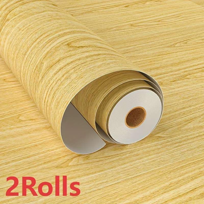 Self Adhesive Floor Stickers Ebony 40Cm Width*200Cm*2 Rolls