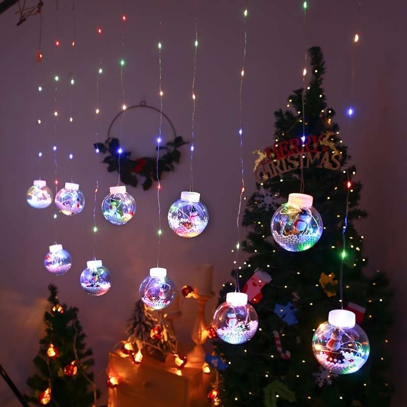 Christmas Lights 3 Meters Usb  8 Modes Items Santa Claus Style Color