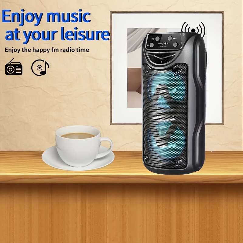 Heavy-Duty Dual Channel Design Super Loud Sound, Outdoor For Live Performance