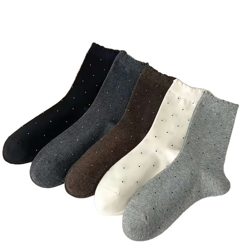 Women S Socks Color Mixed Color 5 Pairs Size Onesize
