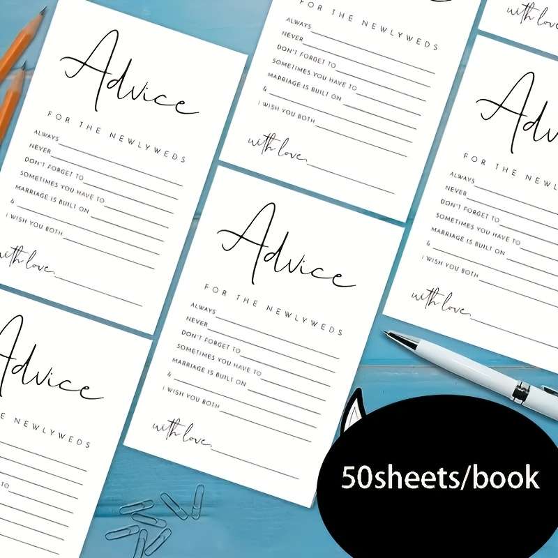 Wedding Supplies Quantity 50Sheets Book