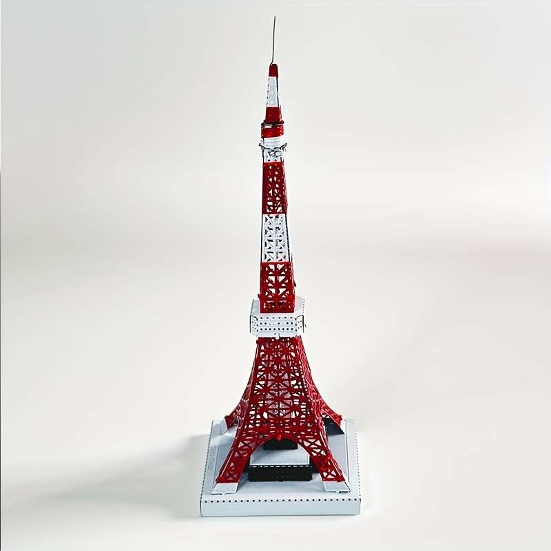 Building Toy Architectural Model Toy Set Model Tokyo Tower