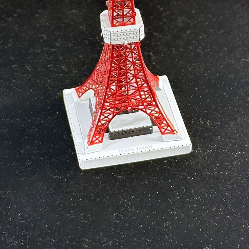 Building Toy Architectural Model Toy Set Model Tokyo Tower