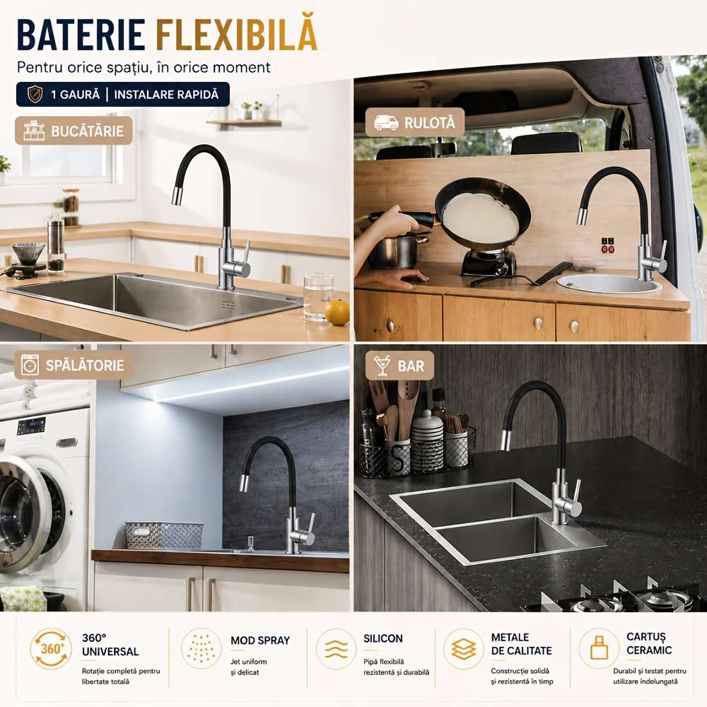 Faucet Electroplating Model With 60Cm Hose G1 2
