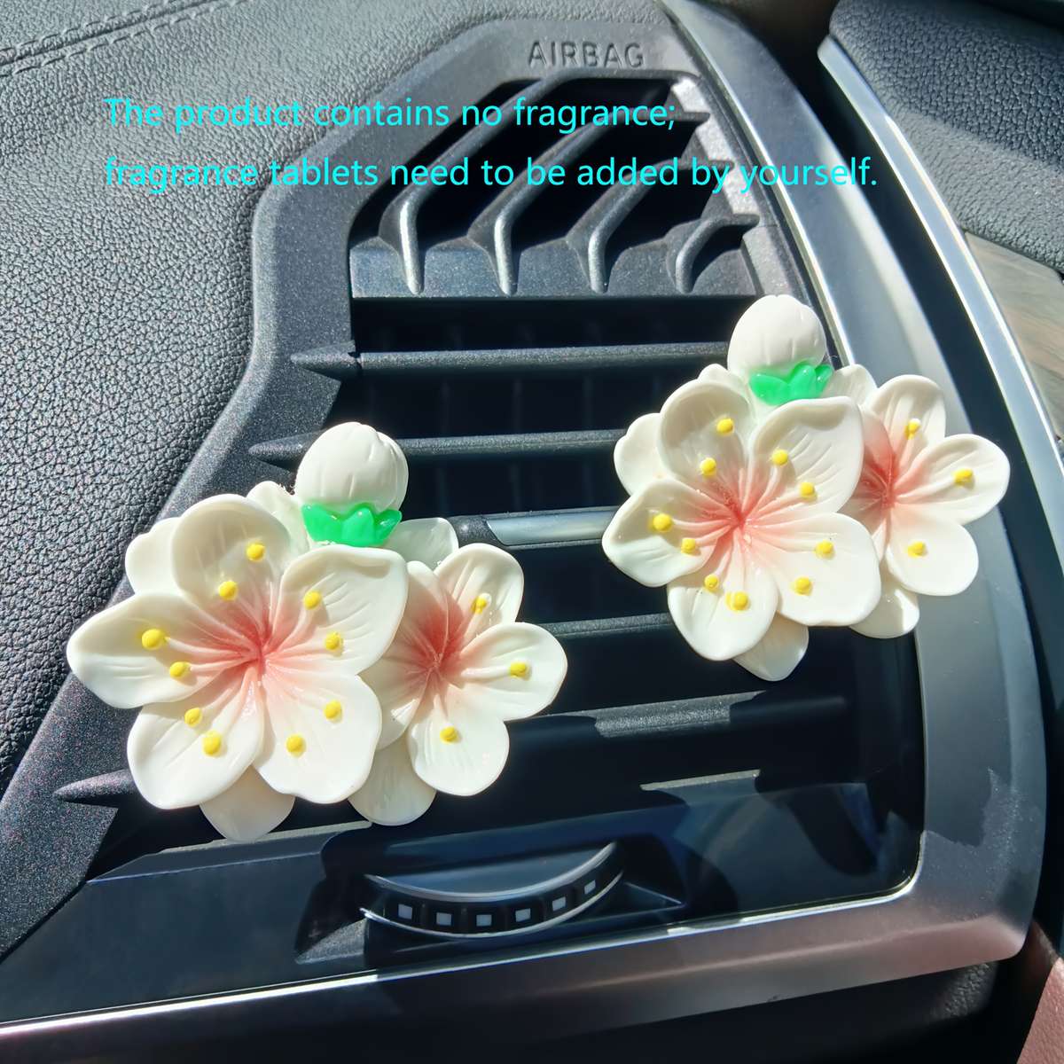 Car Interior Decor Color 2 White
