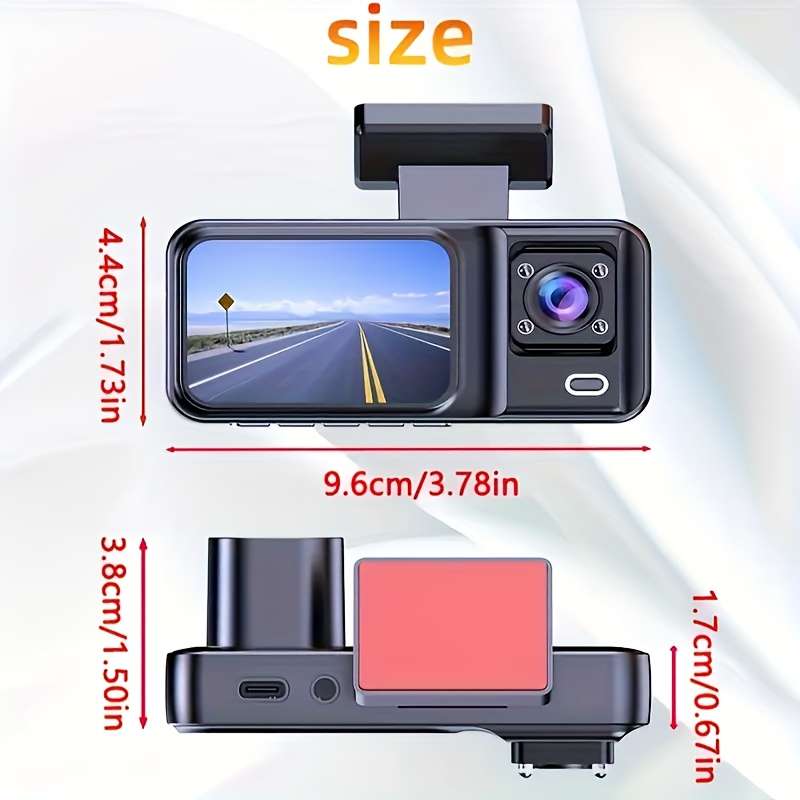 Dashcam Color Black
