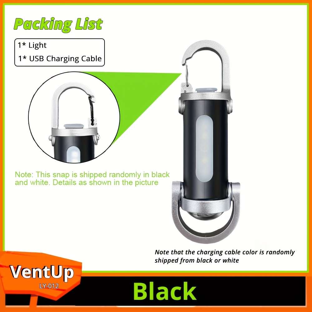 Multifunctional Rechargeable Keychain Flashlight Mini Pocket Led Light 7