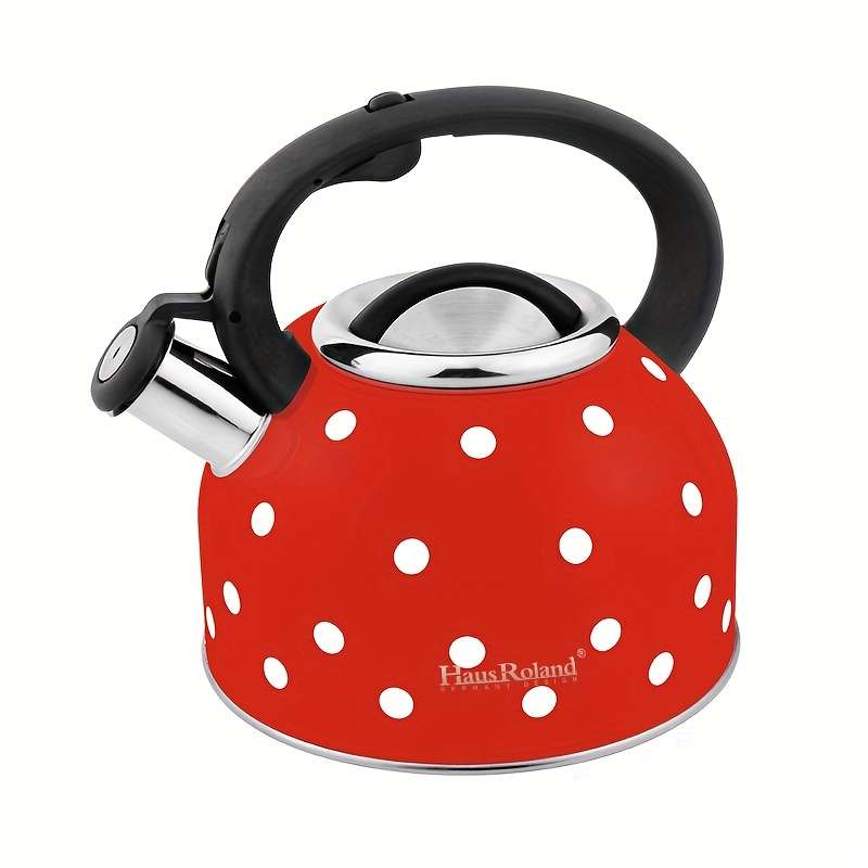 Kettle Color Red White Spot