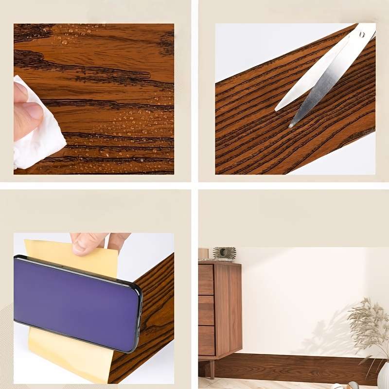 Skirting Board Fgmwtjx3581 Size 10Cm*1000Cm3.94In *393.7In