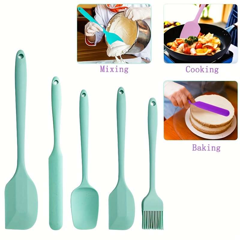 Baking Brush Color Green 5 Pieces