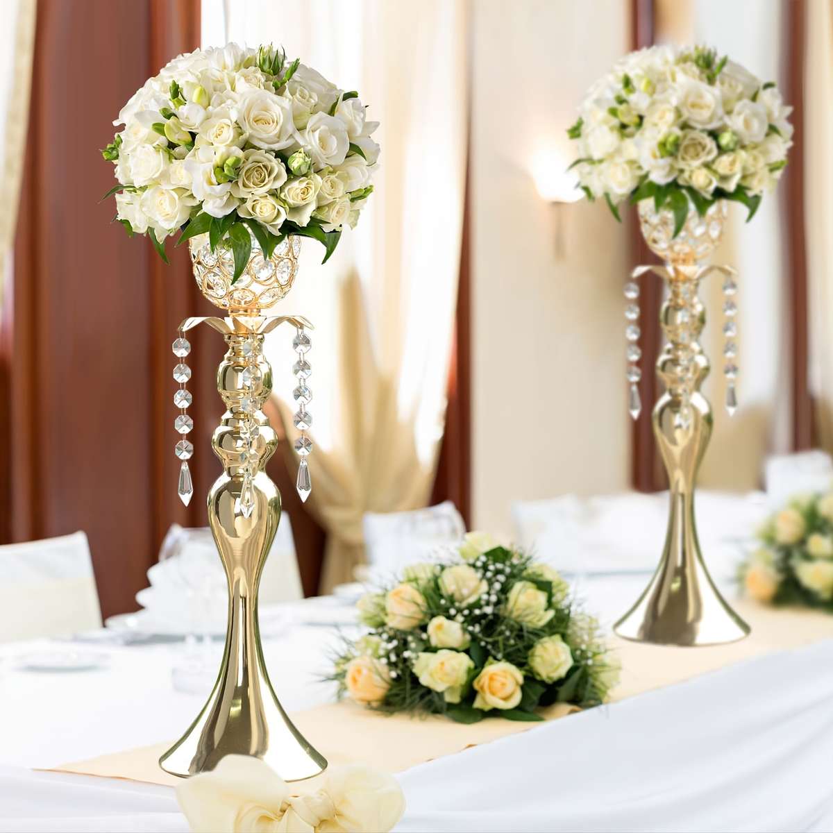 Wedding Supplies Color Silvery Quantity 2Pcs