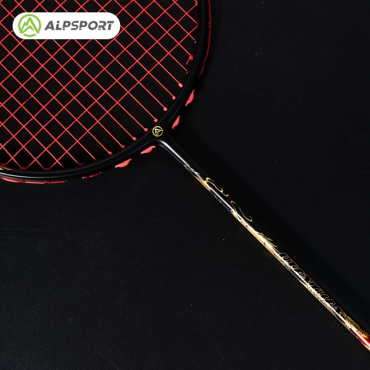 Badminton Racket Color Red Racket  Gift Box