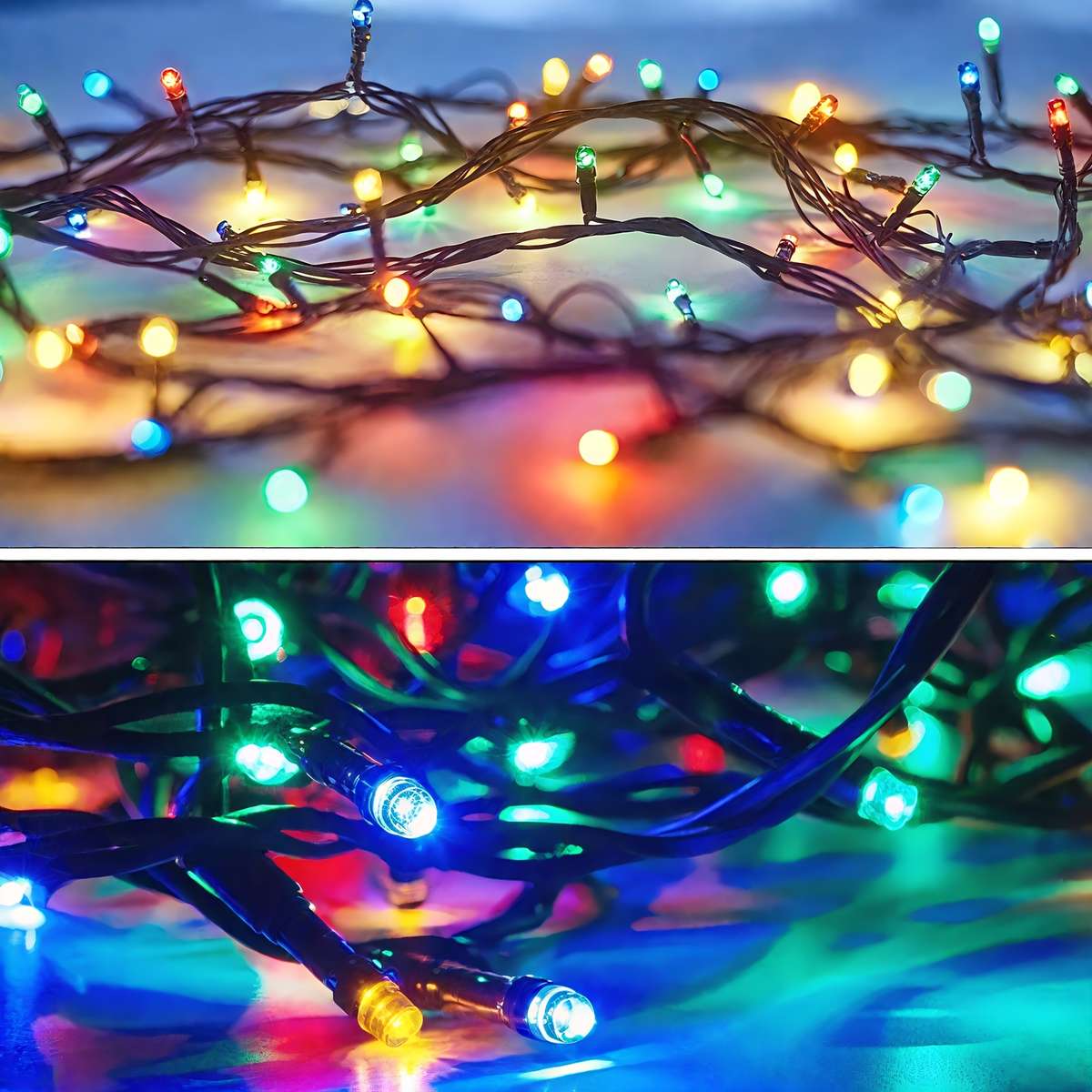 String Lights Color Colored Light Size7M 22.96Ft