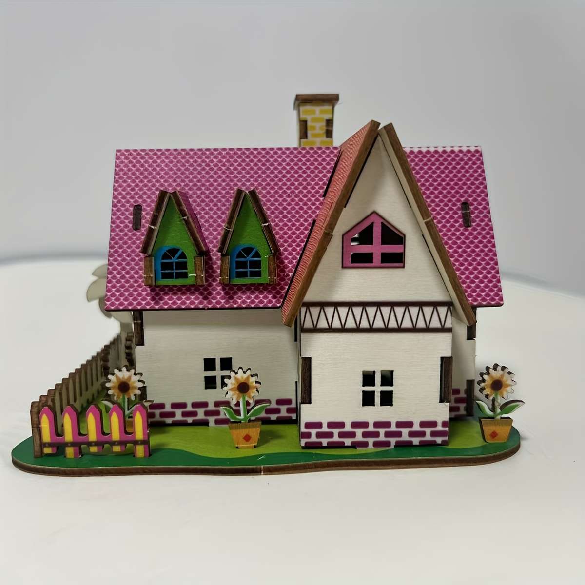 Building Toy Architectural Model Toy Set Quantity Sunflower Manor