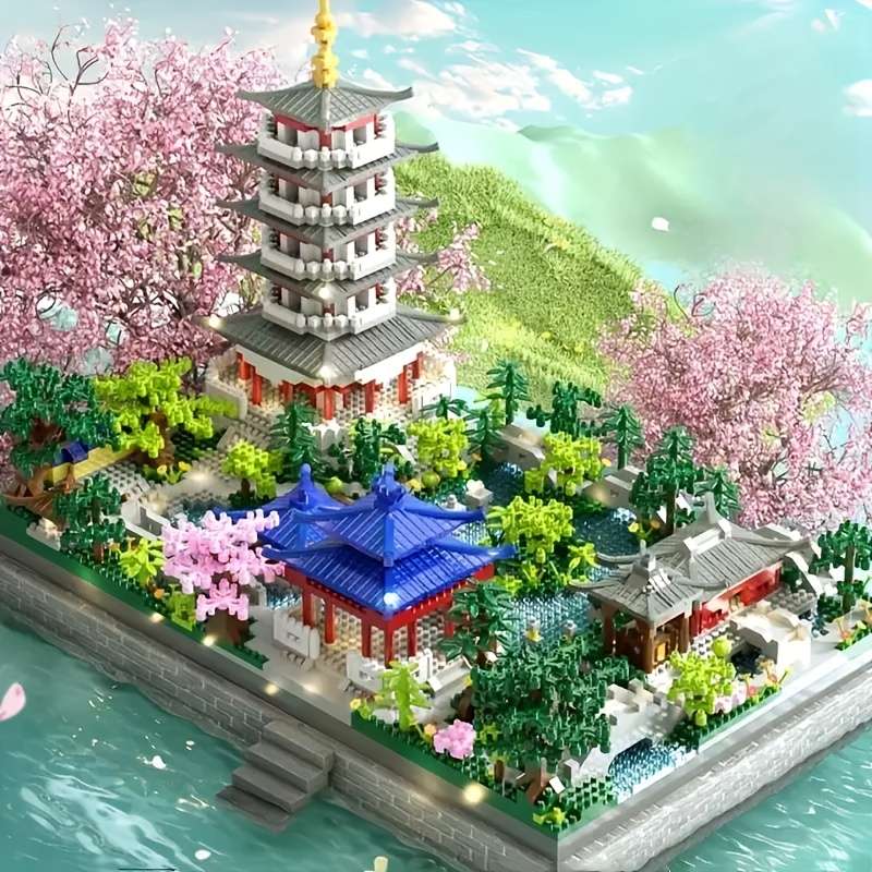 Building Toy Architectural Model Toy Set Style Cp1043