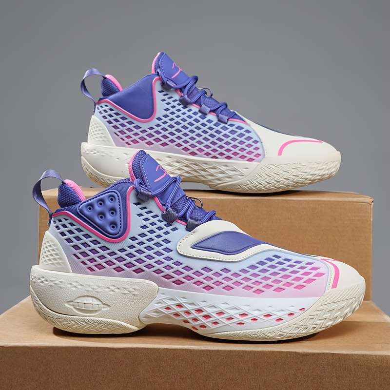 Sneakers White Purple Size Uk 7