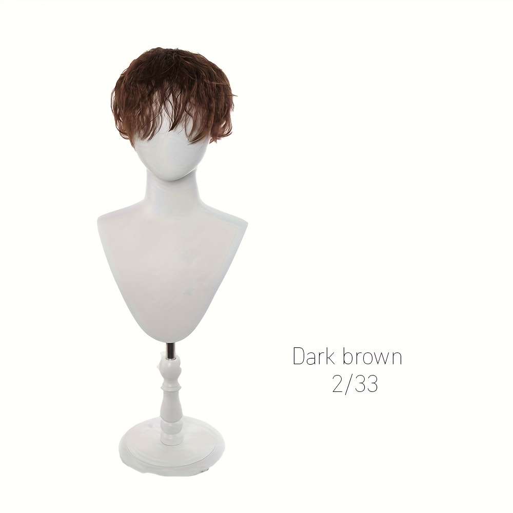 -2/33 Mens Wigs Hair Length 10.16Cm