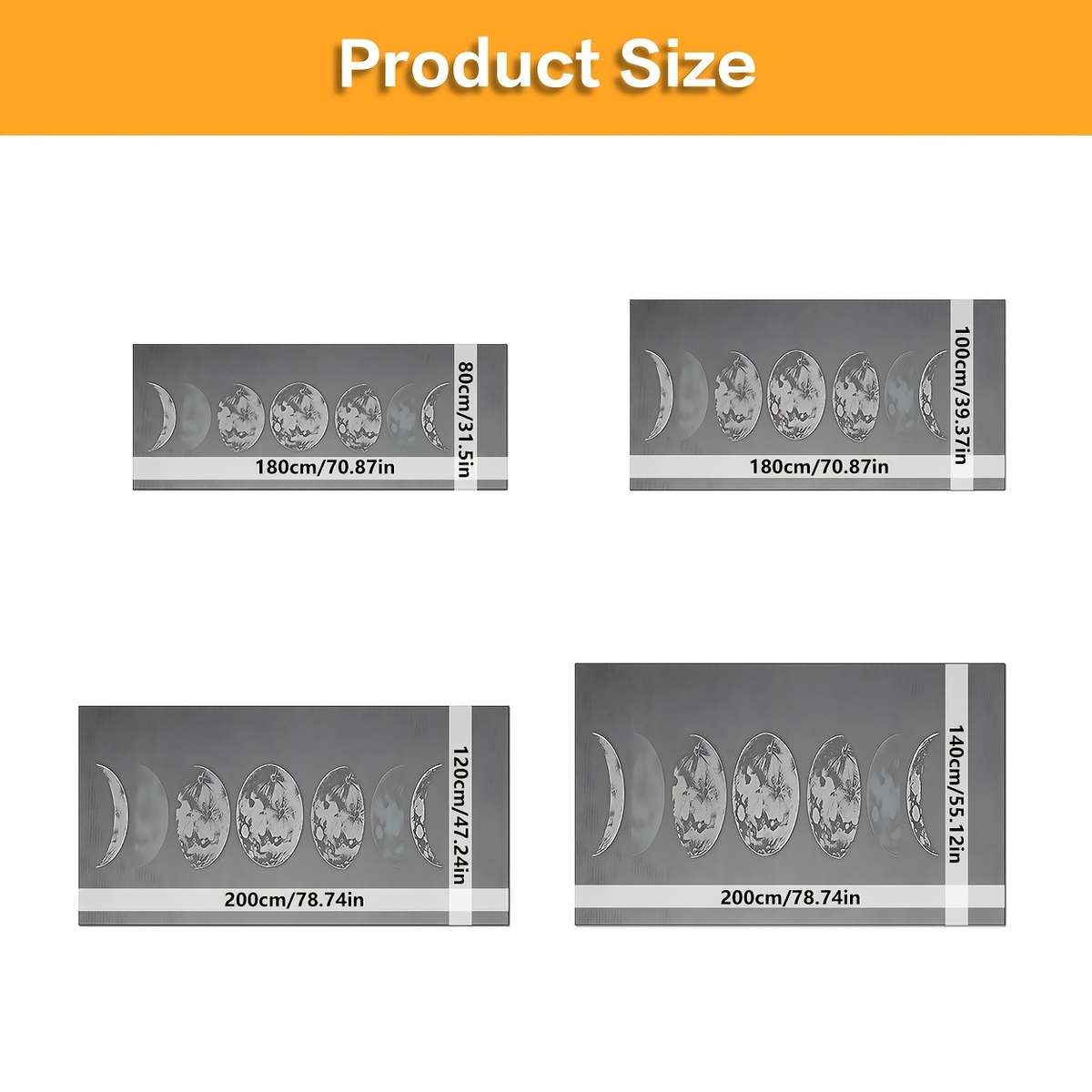 Yoga Mat 120*200Cm 47.24*78.74In