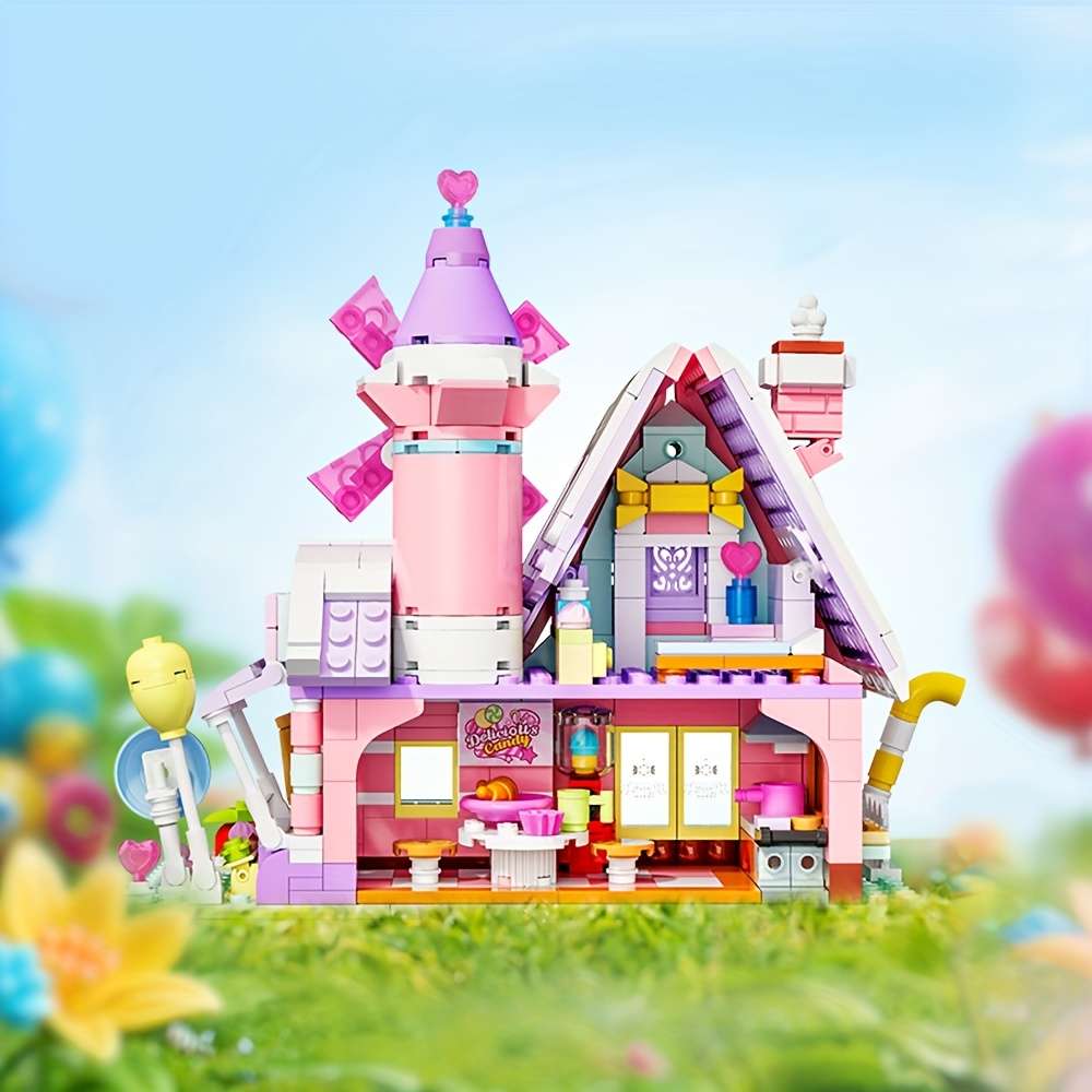 3D Building Model Puzzle Set Model 52007 08
