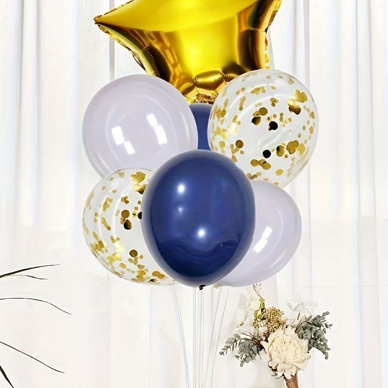 Balloon Items 7Pcs Night Lantern Pentagram Balloon Set