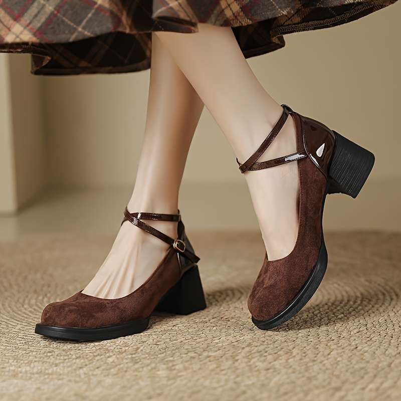 Women S High Heels Color Brown Sizeuk 4