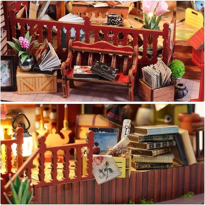 3D Building Model Puzzle Set Model Tszh6801
