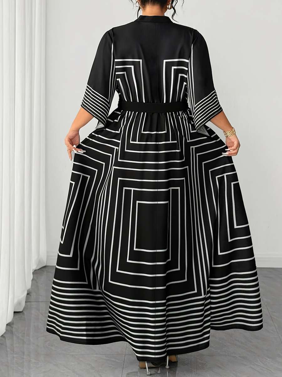 Women S Dress Color Black Size 5Xl