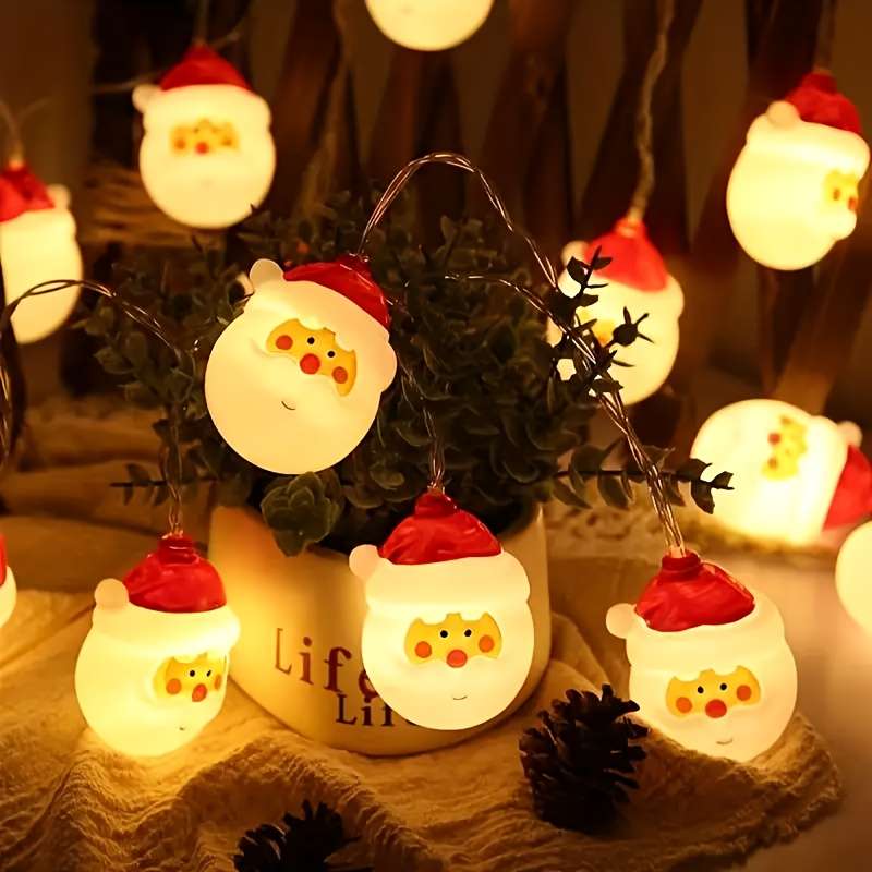 Christmas Lights Warm White Model 2 Meters 20 Lights