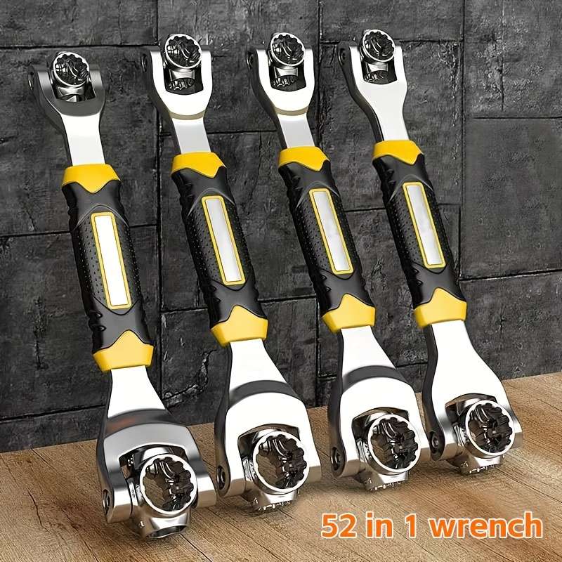 52-in-1 Multi-Function Socket Wrench Set with Anti