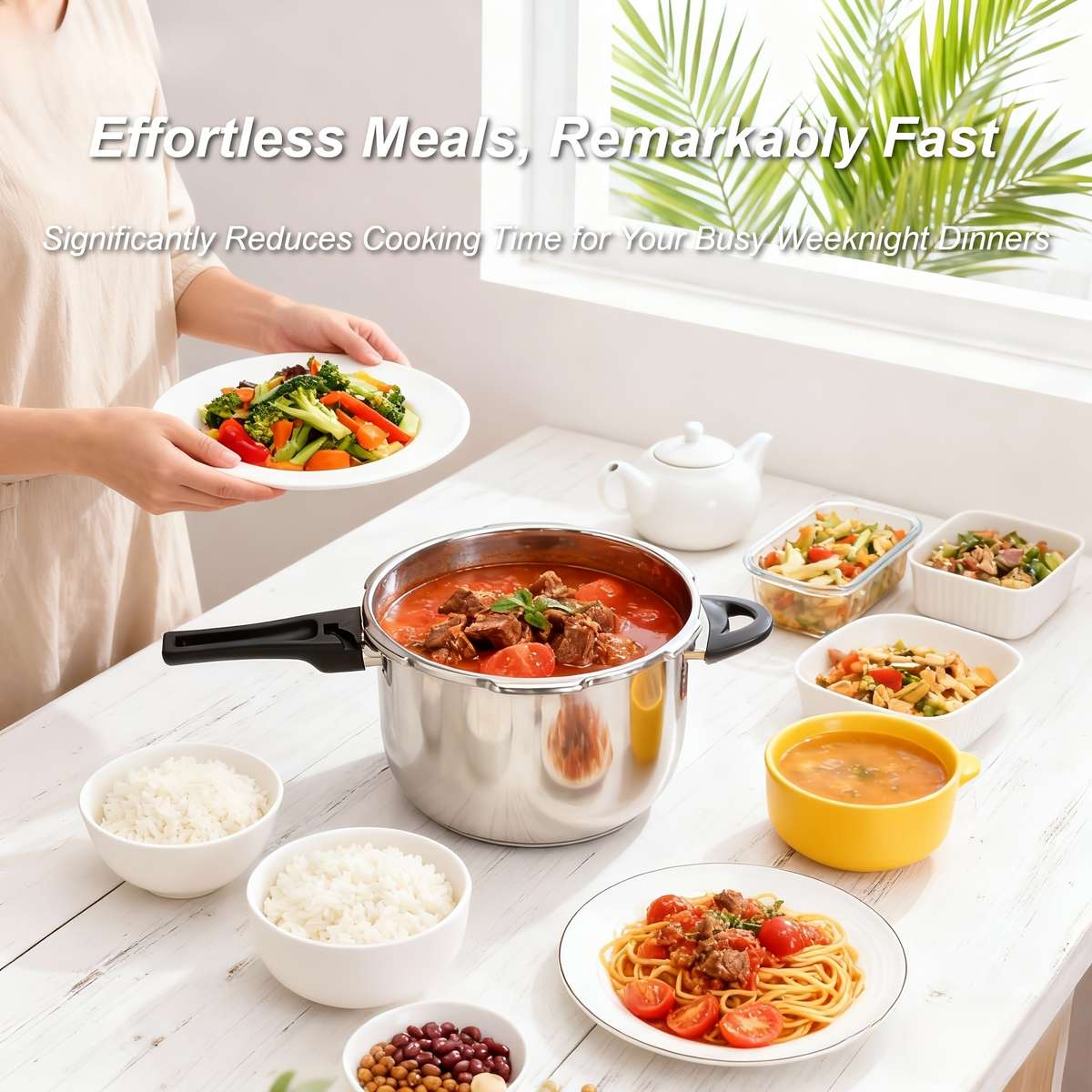 Premium Hcx Certified Stainless Steel Pressure Cooker Kitchen