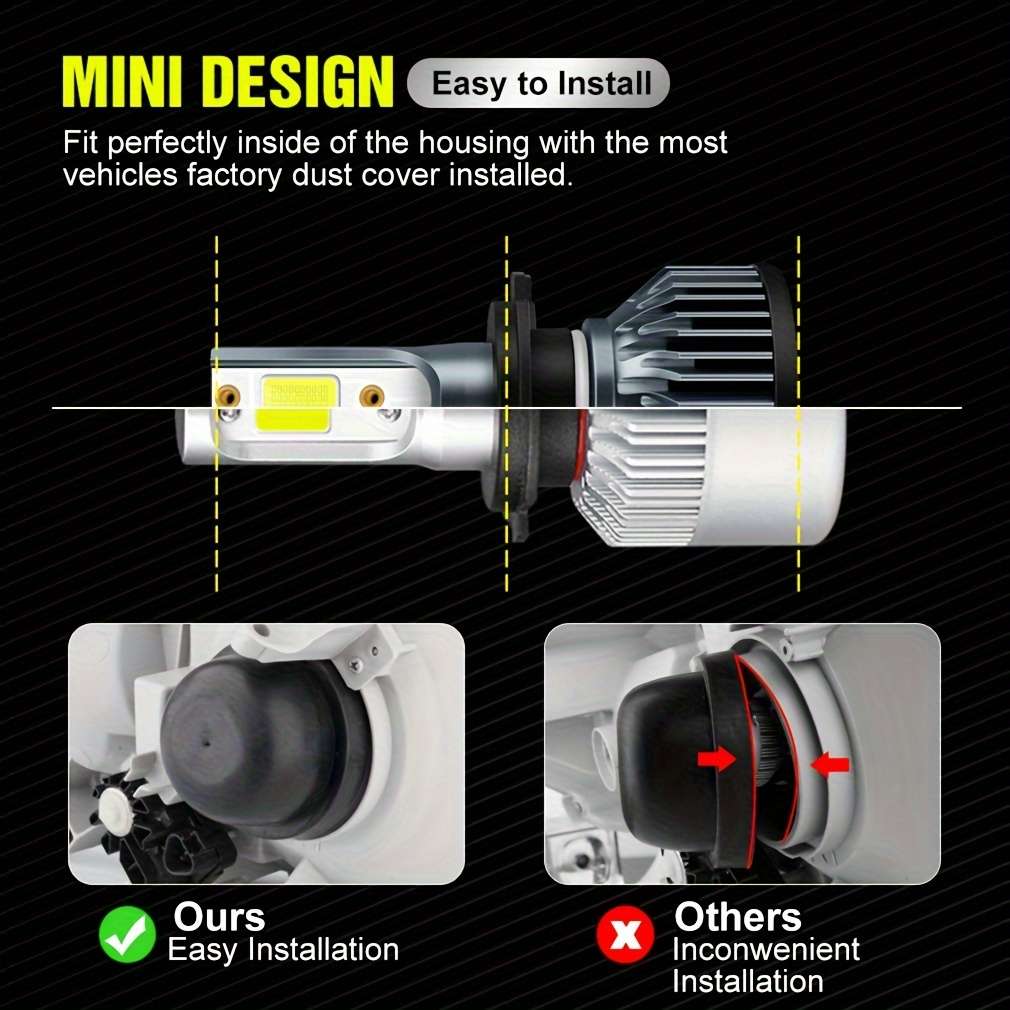 Car Lights Color 2Pcs H7