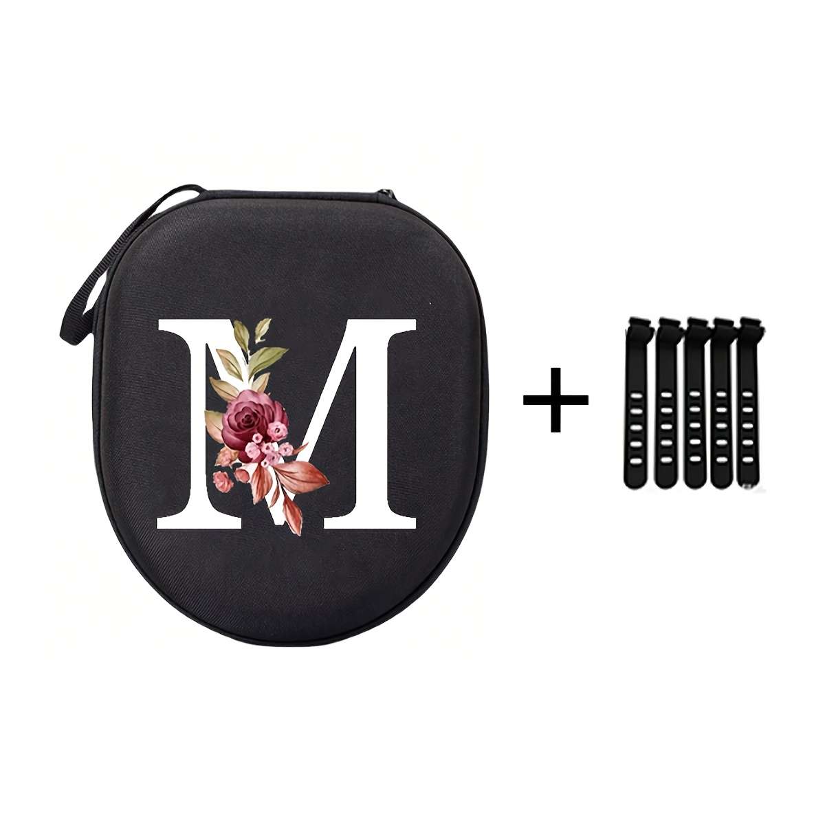 Storage Bag Style Letter M   Cable Organizer 5Pcs